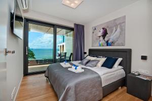 One-Bedroom Apartment with Sea View - Mickiewicza 7/32 room in Zatoka Komfortu BlueApart Jastarnia