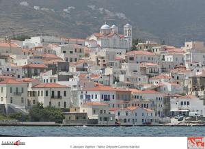 Mansion at Chora in Andros Andros Greece