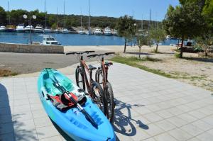 Beachfront Lovro apartment by Pag tours