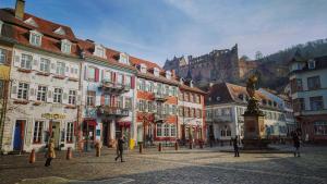 Apartaments Wohnen unter dem Schloss Heidelberga Vācija