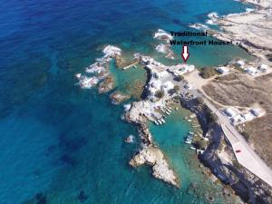 Traditional Waterfront House Milos Greece