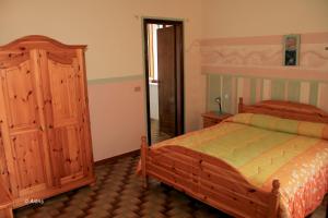 Dreibettzimmer mit Bergblick