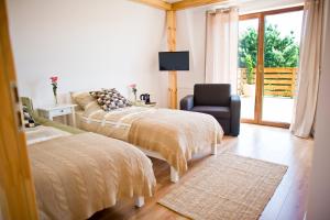 Miodowy Zakątek Całoroczne Domki i Pokoje przy Suntago, Deepspot, Pyszne Śniadania, Grill