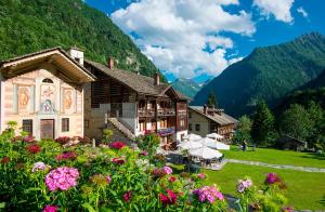 3 hvězdičkový hotel Albergo Montagna Di Luce Alagna Valsesia Itálie