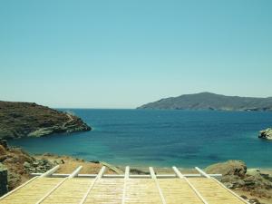 Almyra Yellow Villa Kythnos Greece