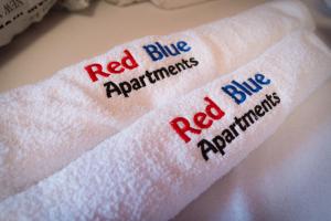 Design Apartments Red Blue