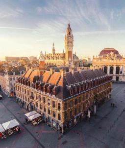 Appartements Appartement Design Hyper Centre Lille - NETFLIX wifi Fibre - Parking : photos des chambres