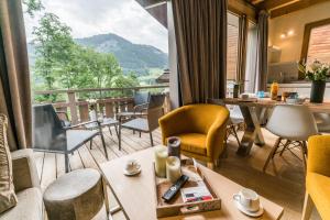 Chalets Les Portes de Megeve : photos des chambres