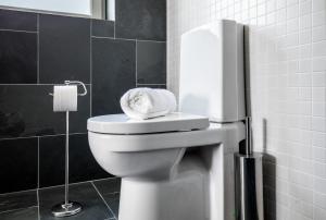 Studio på loftet i två plan