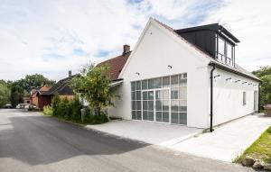 Studio på loftet i två plan