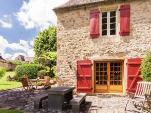 Maisons de vacances Farmhouse in Saint Cybranet with Private Garden : photos des chambres