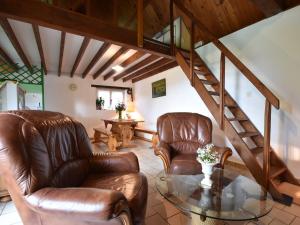 Maisons de vacances Lovely holiday home with garden terrace and fantastic view in Guilberville : photos des chambres