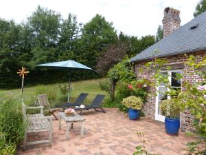 Maisons de vacances Gite de Charme Les Petits Matins Bleus : photos des chambres