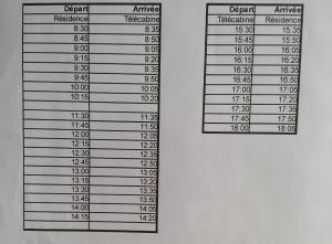 Appartements Appartement 2-4 pers orelle SPA inclus : photos des chambres