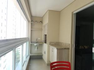 Pitangueiras Apt Lico Prime 2 com Ar condicionado, Varanda e Churrasqueira