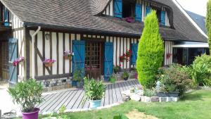 B&B / Chambres d'hotes Chez Catherine - Chaumiere Normande : photos des chambres