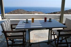 Aegean panorama in Tinos Tinos Greece