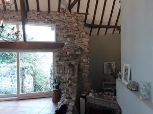 B&B / Chambres d'hotes Au Moulin de Valerie : Chambre Lit King-Size avec Baignoire Spa