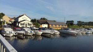 Pension The Swan on the River Ely Grossbritannien