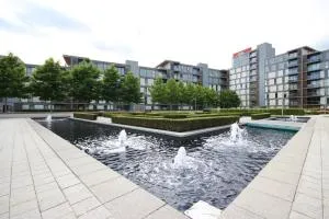 iSTAY APARTMENTS at VIZION - Fully Equipped Modern Serviced Apartments with Balconies, Self Check-In, Superfast Broadband & Netflix, Free Underground Parking, 24h Security, Rooftop Gardens, Located in Central MK - 米尔顿凯恩斯