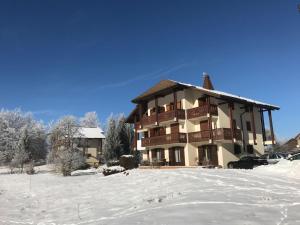 Between lake en ski resort