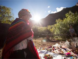 Km 63 of the Cusco-Urubamba-Pisac-Calca Highway, Sacred Valley of the Incas, Peru.