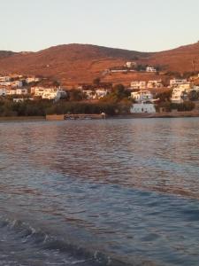 View in Front of Aegean Tinos Greece