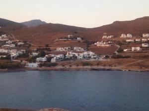 View in Front of Aegean Tinos Greece