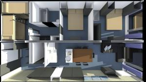 ARC 1800 Appartement 4 pièces Lauzières skis aux pieds