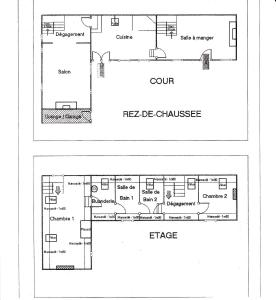 Maisons de vacances Le logis de Contie : Maison 2 Chambres