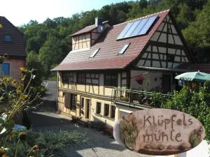 Ferienwohnung Klüpfelsmühle - Ebertshausen