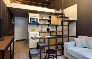 Deluxe Apartment with hammock (duplex) room in Lifehack Apart