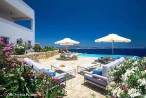 Slow Luxury Patmos Villas Sophia and Tatyana with private pools Patmos Greece