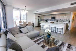 Three-Bedroom Beachwalk Resort Apartment