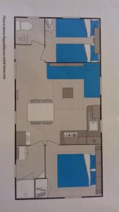 Villages vacances Mobil Home a Condrieu : Mobile Home 2 Chambres