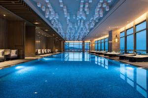푸저우 / 복주 Hyatt Regency Fuzhou Cangshan 5성급 호텔 로비