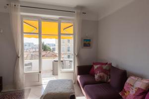 Appartements Stunning views from this lovely one bedroom apartment in Cannes only a short walk from the Palais 479 : photos des chambres