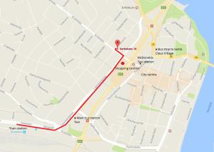 Arctic Home, in the city centre, free parking