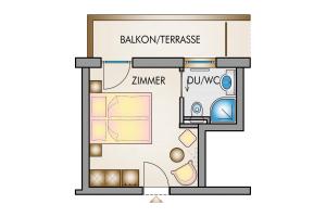 Double Room with Mountain View room in Hotel Niederreiter