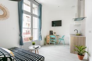 Appartements Studio proche Jean Moulin, location courte duree : photos des chambres