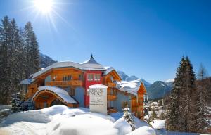 4 hvězdičkový hotel Cristal Palace Hotel Madonna di Campiglio Itálie