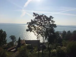 TIHANY (BALATON), BEST VIEW, SPACIOUS WELLNESS, CENTRAL , 50m BEACH - 蒂豪尼