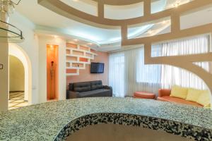 Lux near Most City with panoramic windows