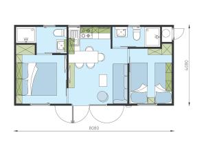 Mobile Homes Mediteran Campsite Klenovica