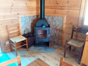 Chalet bois au milieu des Pyrénées