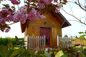 B&B / Chambres d'hotes Rosalie : Chambre Double - Vue sur Jardin