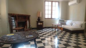 provencal house with sunny terrace