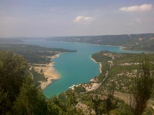 provencal house with sunny terrace