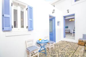 The red door in Koskinou Rhodes Greece