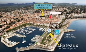 Appartements Nouveau F2 calme coeur de ville 1min de la plage : photos des chambres